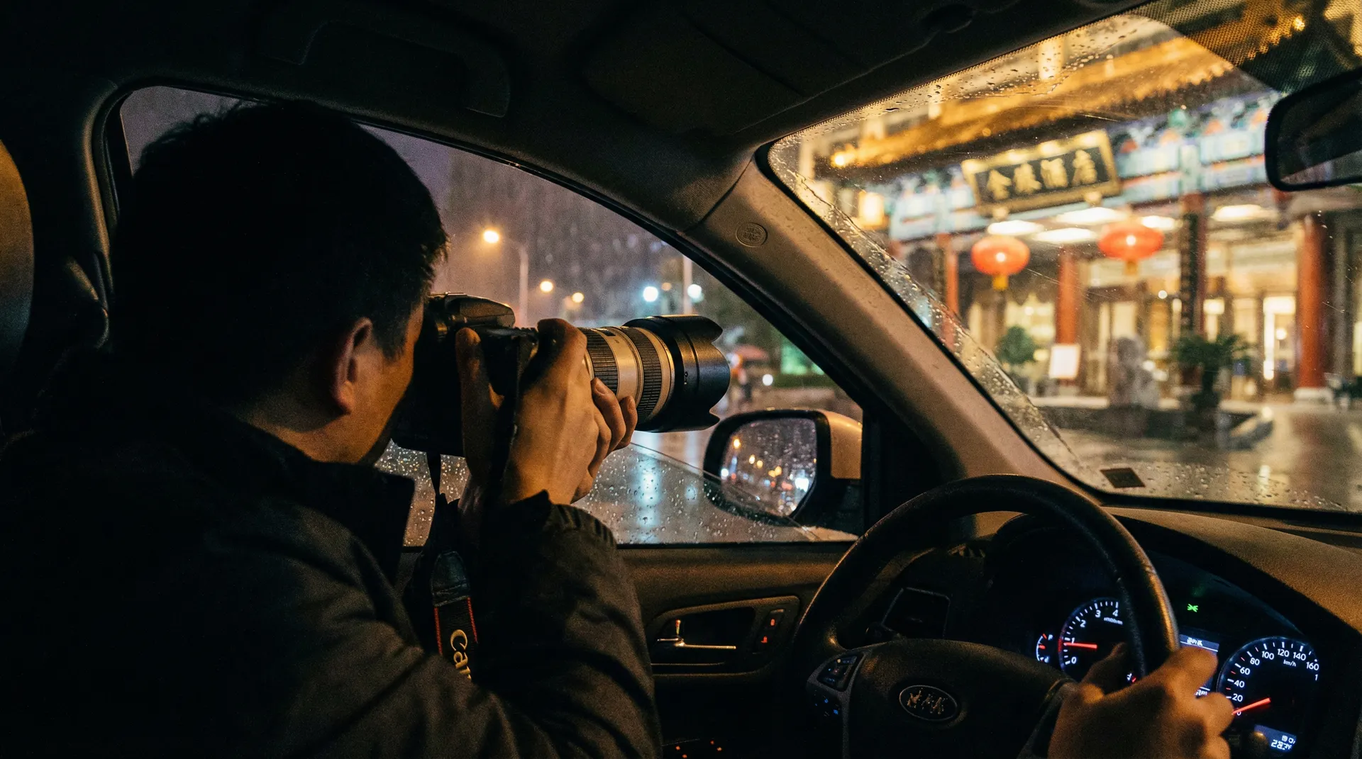 雅博体育app - 记者深夜跟踪拍摄明星行踪